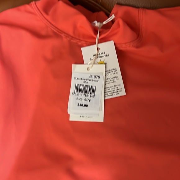 NWT Boden rush guard swim surfboard 🏄. Sz 6/7/10years. . D23 - Picture 2 of 6